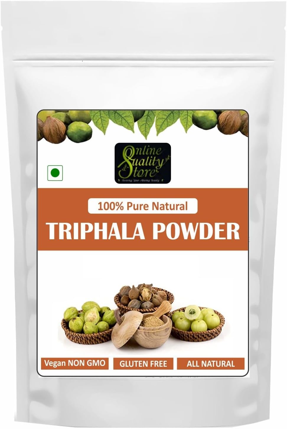 Online Quality Store Triphala Powder 100g natural herbal supplement