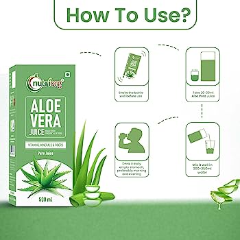 Nutriorg Aloe Vera Juice 500 ml