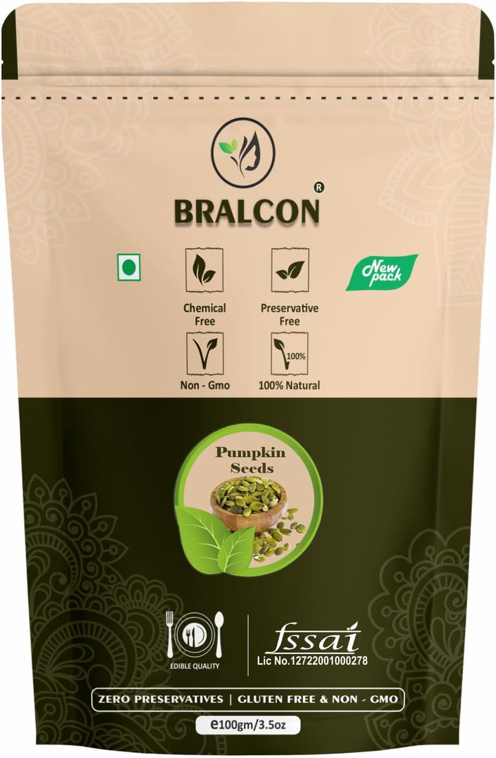 BRALCON raw organic seeds combo 400g chia pumpkin sunflower flax seeds