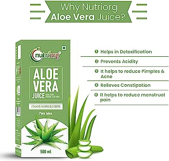 Nutriorg Aloe Vera Juice 500 ml
