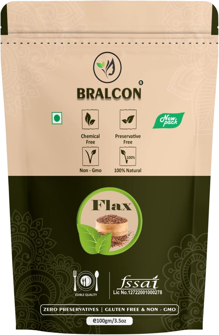 BRALCON raw organic seeds combo 400g chia pumpkin sunflower flax seeds