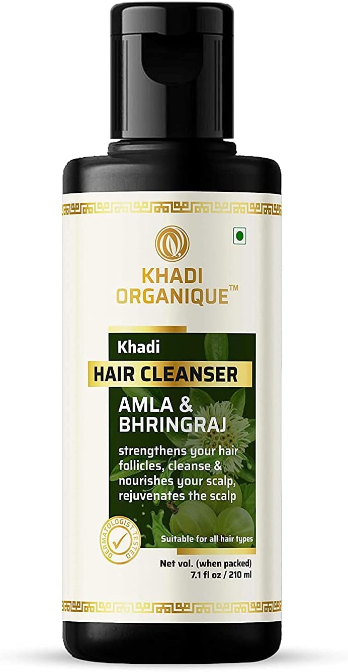 Amla & Bhringraj Hair Cleanser - Khadi Organique