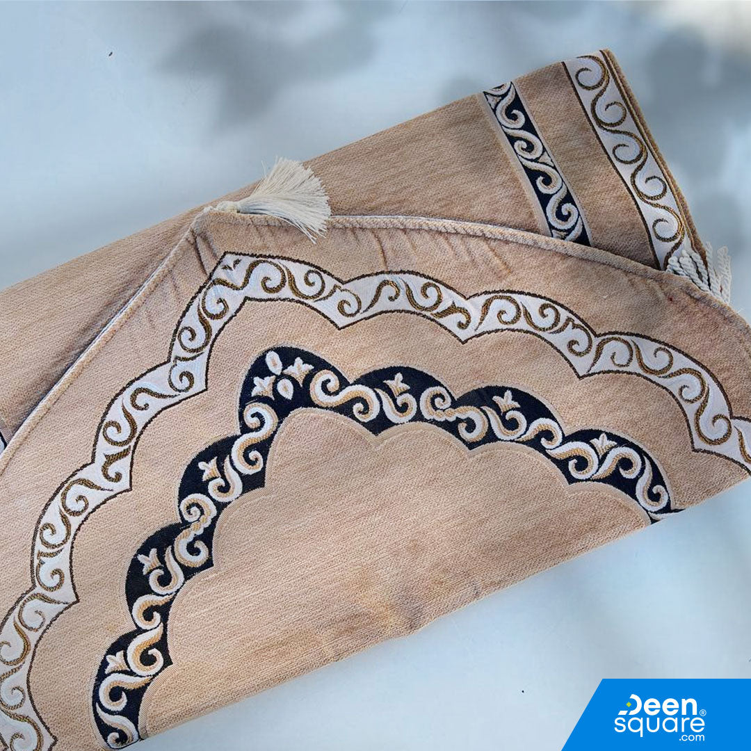 Padded Thick Prayer Mat (Arch Shape)