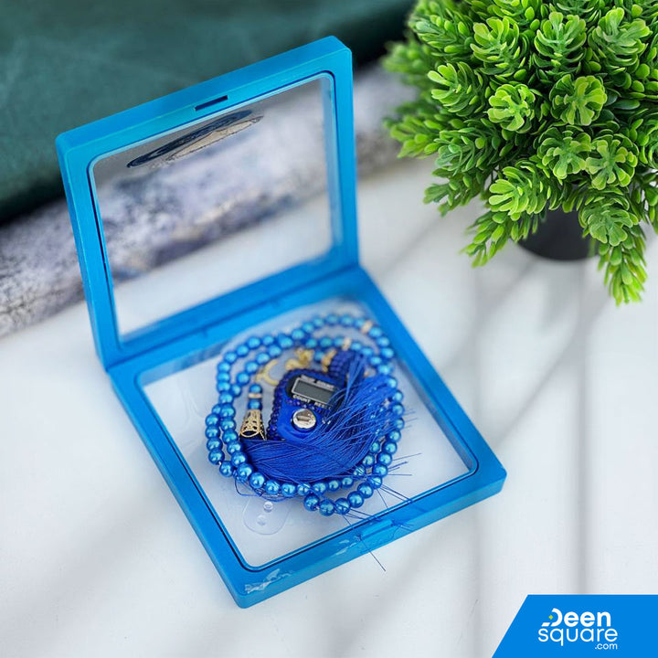 Tasbeeh Counter for Gift (99 Beads Tasbih with Finger Counter)