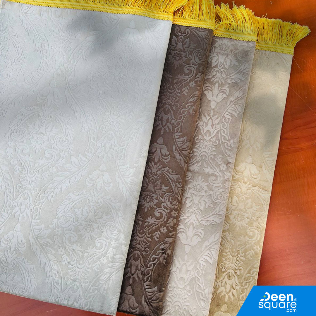 Customized Name Prayer Mat | Personalized Prayer mat (Damask Design) | سجادة صلاة مخصص بالاسم