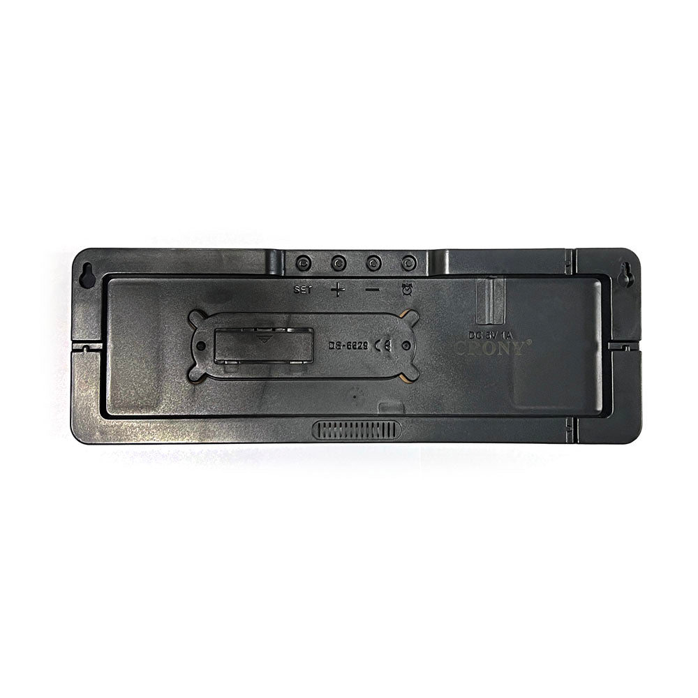 Buy Model 6629 LED Alarm Clock with Remote at deensquare.com Dubai | UAE. Digital display with temperature, week &amp; calendar functions.