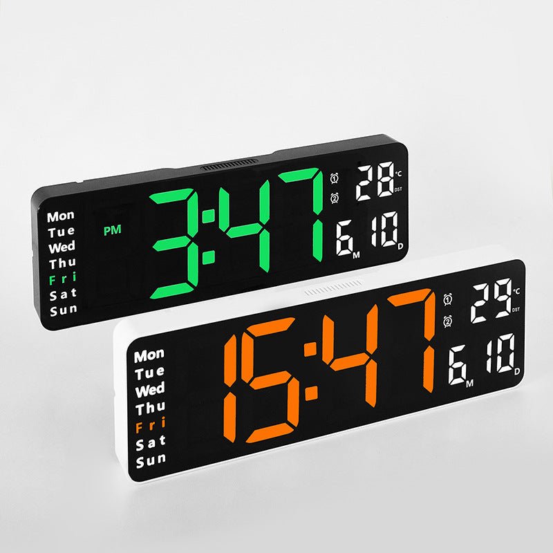 Buy Model 6629 LED Alarm Clock with Remote at deensquare.com Dubai | UAE. Digital display with temperature, week &amp; calendar functions.