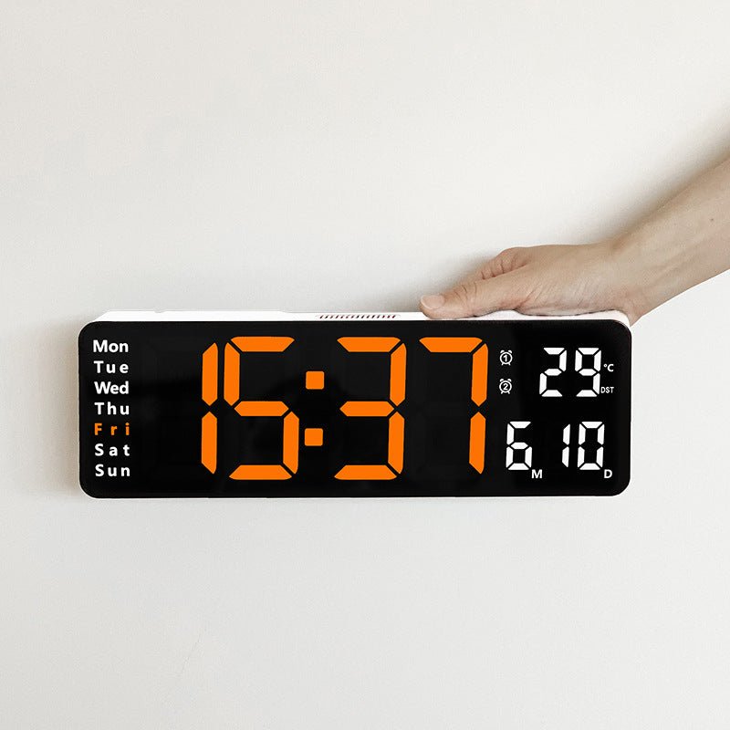 Buy Model 6629 LED Alarm Clock with Remote at deensquare.com Dubai | UAE. Digital display with temperature, week &amp; calendar functions.