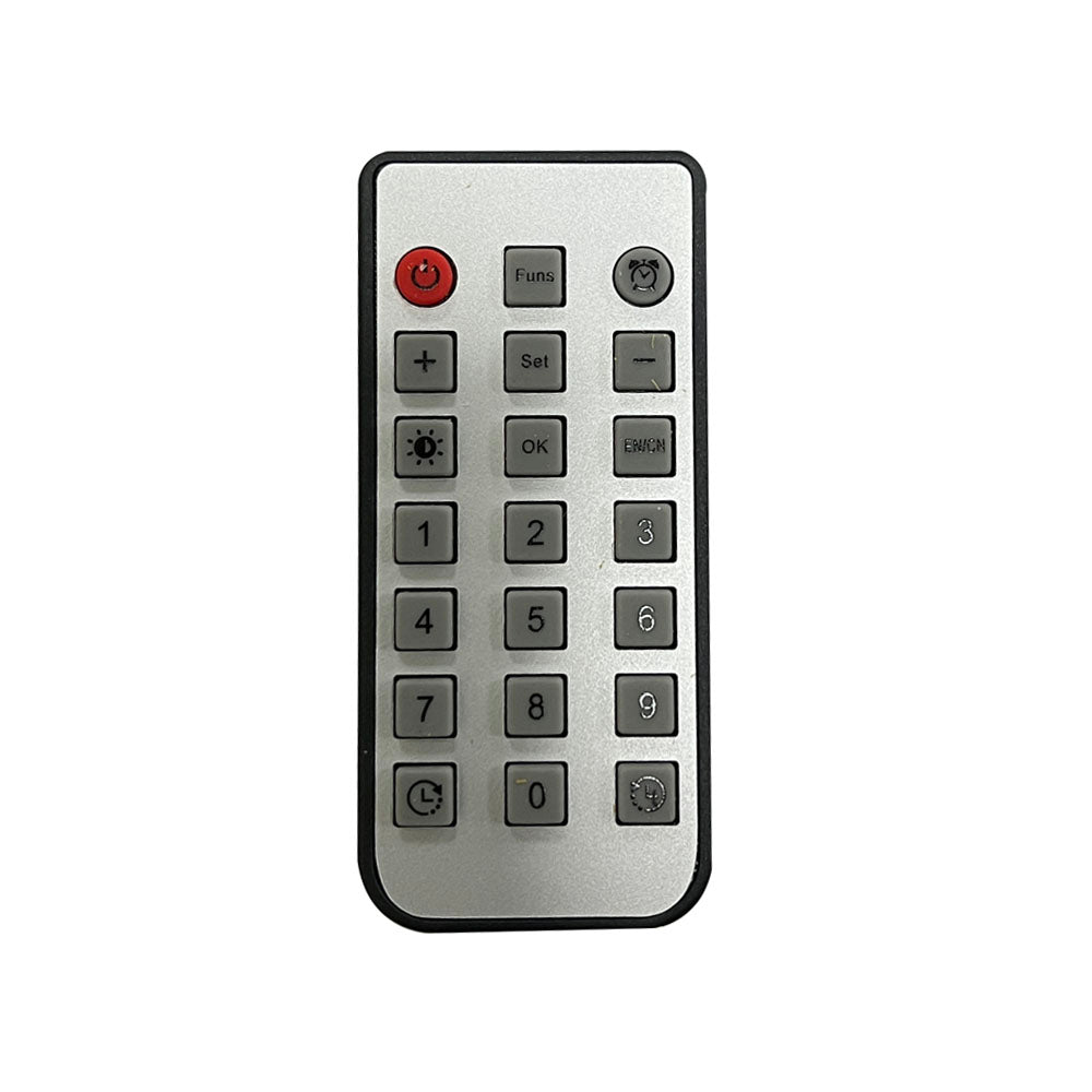 Buy Model 6629 LED Alarm Clock with Remote at deensquare.com Dubai | UAE. Digital display with temperature, week &amp; calendar functions.