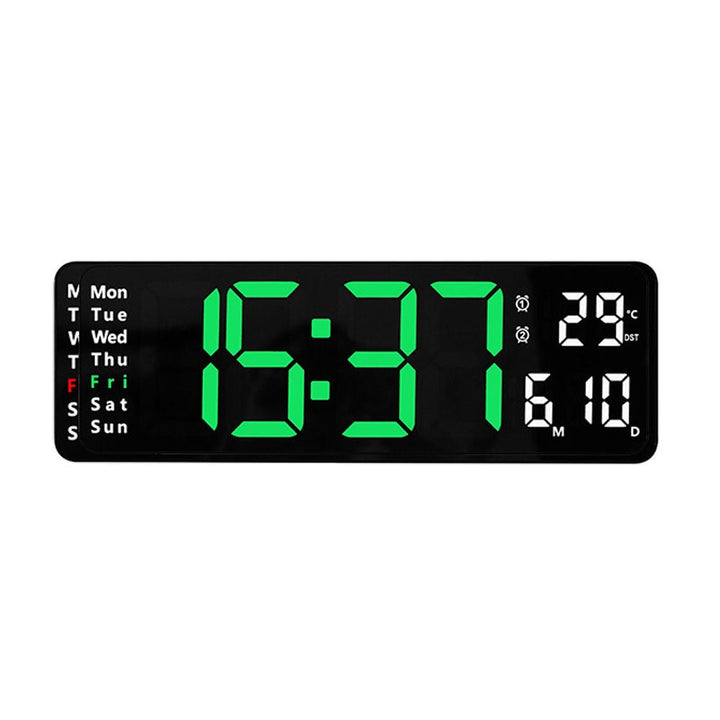 Buy Model 6629 LED Alarm Clock with Remote at deensquare.com Dubai | UAE. Digital display with temperature, week &amp; calendar functions.