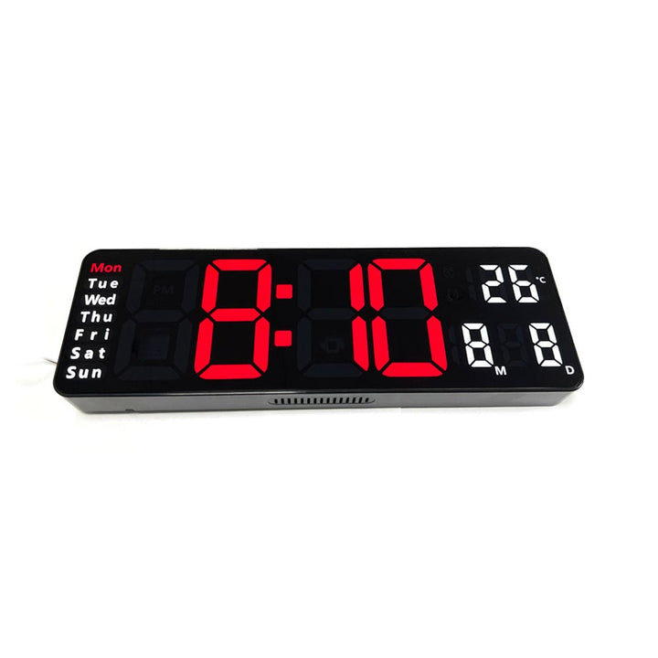 Buy Model 6629 LED Alarm Clock with Remote at deensquare.com Dubai | UAE. Digital display with temperature, week &amp; calendar functions.