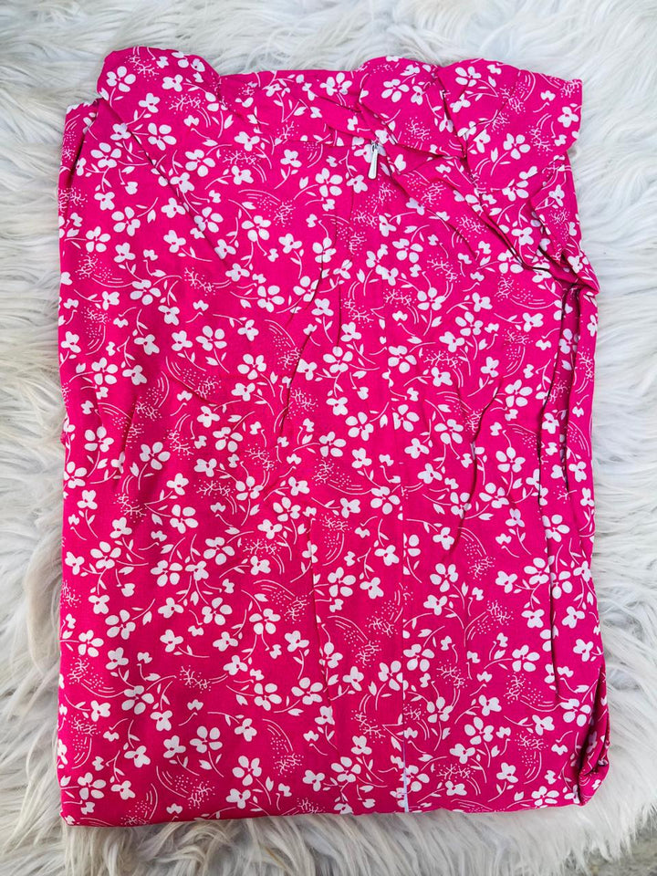 One Piece Floral Prayer Dress for Women