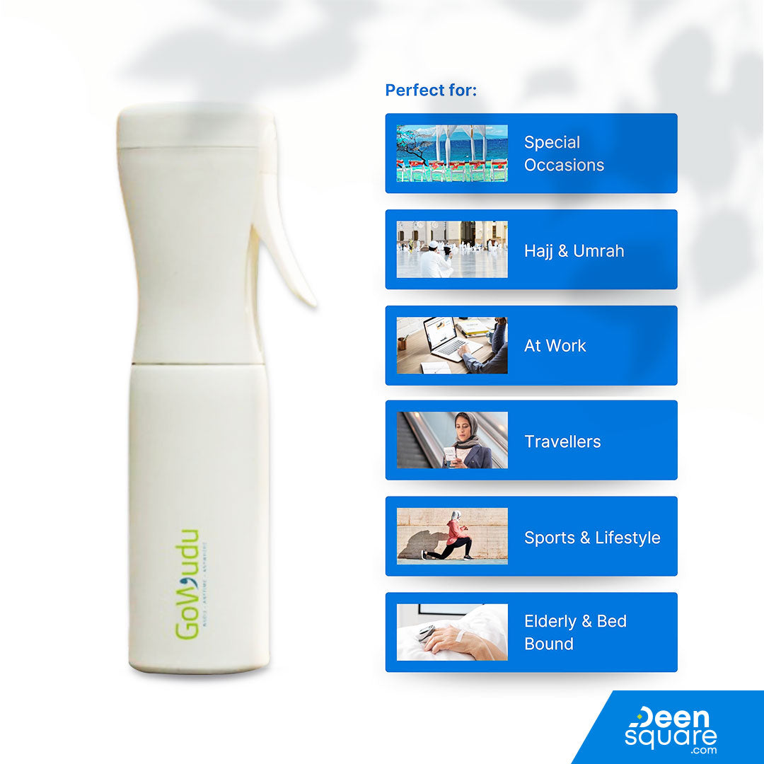 GoWudu - Wudu Spray Bottle (بخاخ الوضوء)
