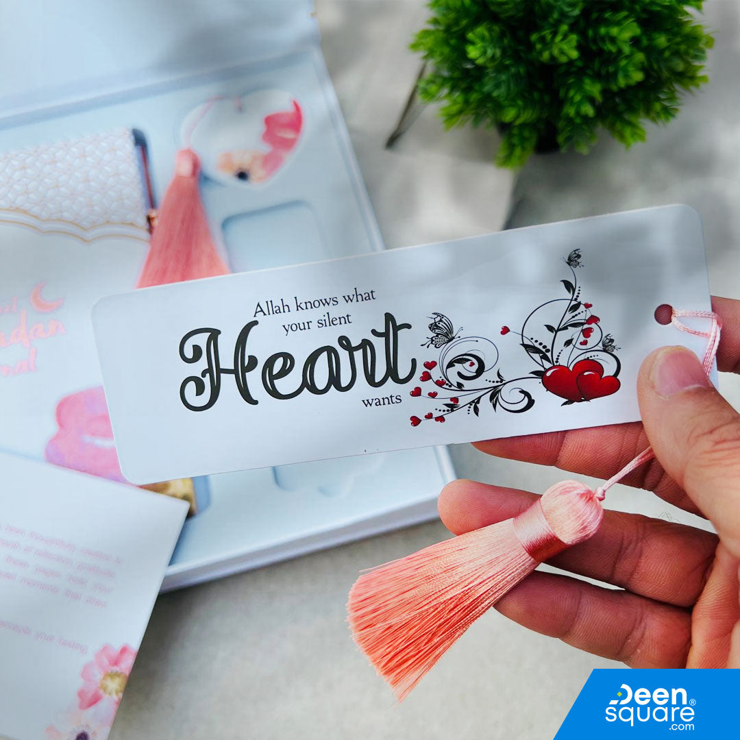 My Perfect Ramadan Journal Gift Pack – Luxury Gold-Foiled Journal with Sabr & Shukr Keepsake