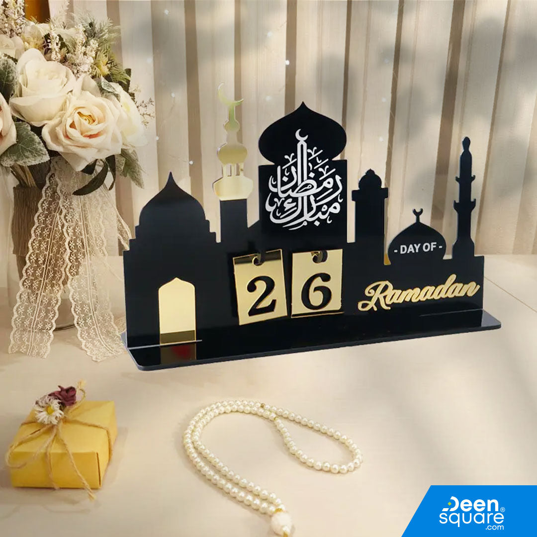 Ramadan Countdown Calendar (Mosque Design)
