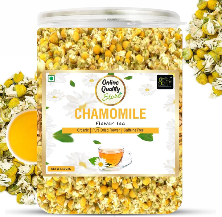 Online Quality Store chamomile flower herbal tea 50g natural dried chamomile flowers