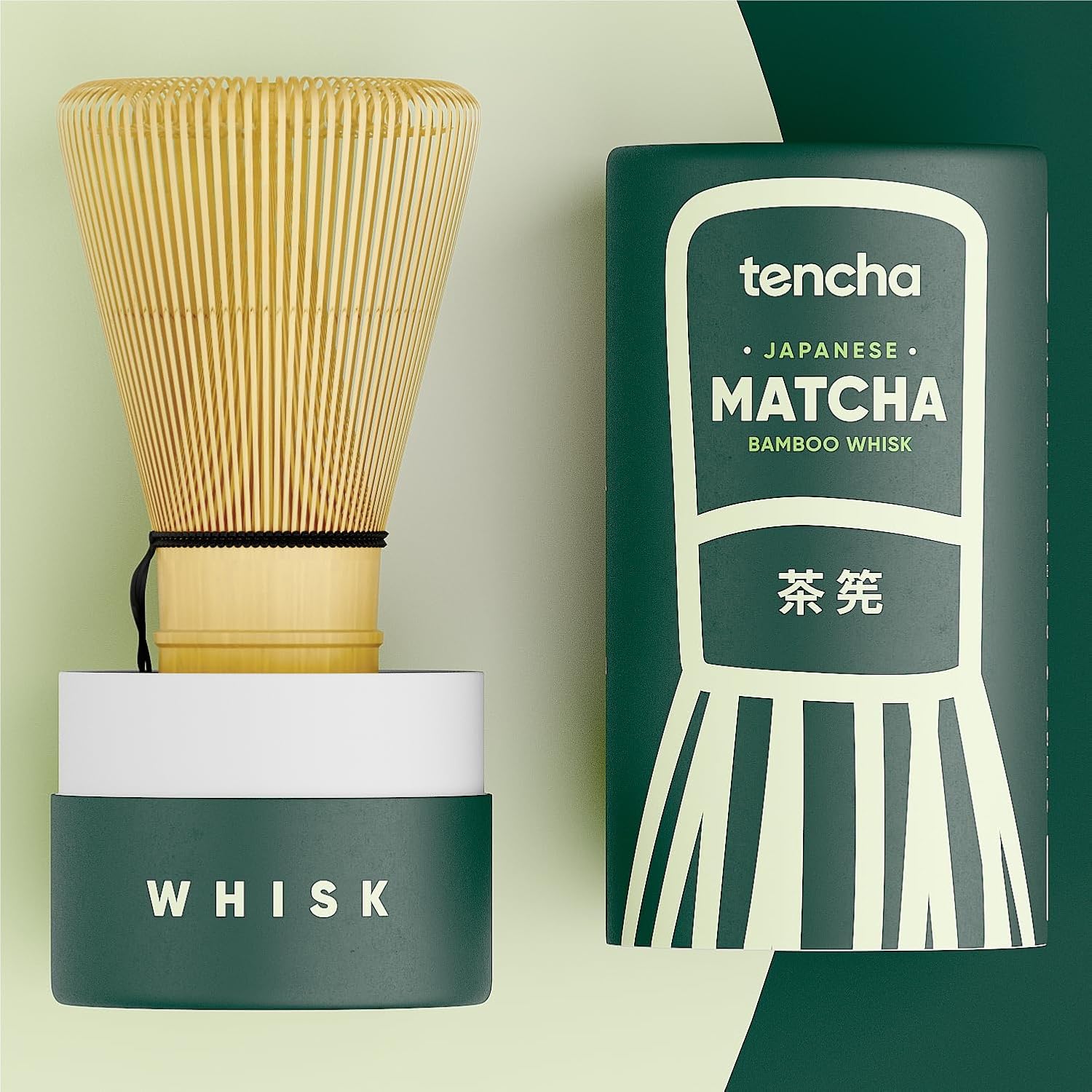 Tencha Japanese Handmade Bamboo Matcha Whisk (Chasen) – Traditional Bamboo Tool for Whisking Matcha & Hojicha