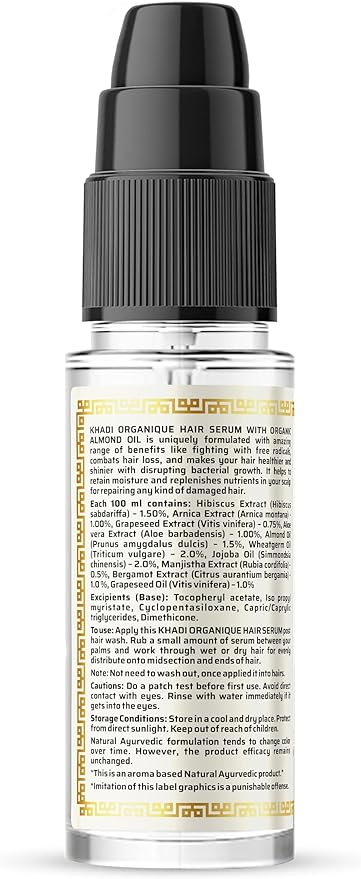 Khadi Organique Natural Hair Serum