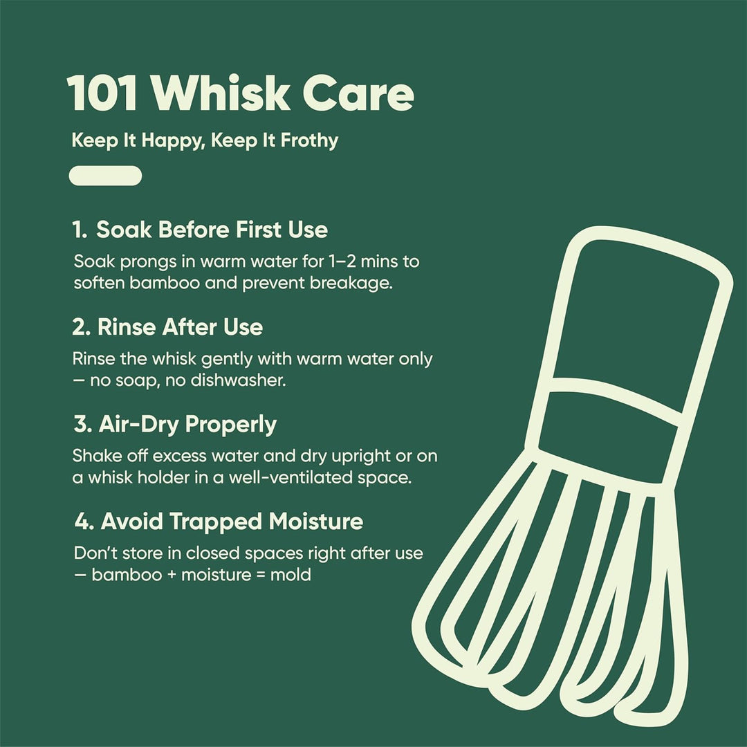 Tencha Japanese Handmade Bamboo Matcha Whisk (Chasen) – Traditional Bamboo Tool for Whisking Matcha &amp; Hojicha