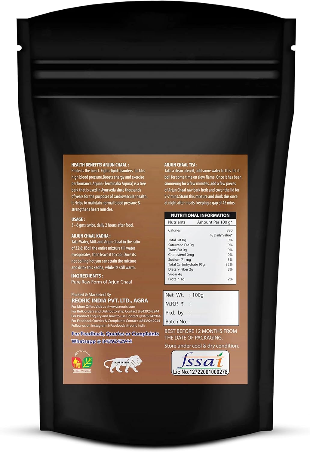 BRALCON raw unroasted organic chia seeds 400g pack of 4
