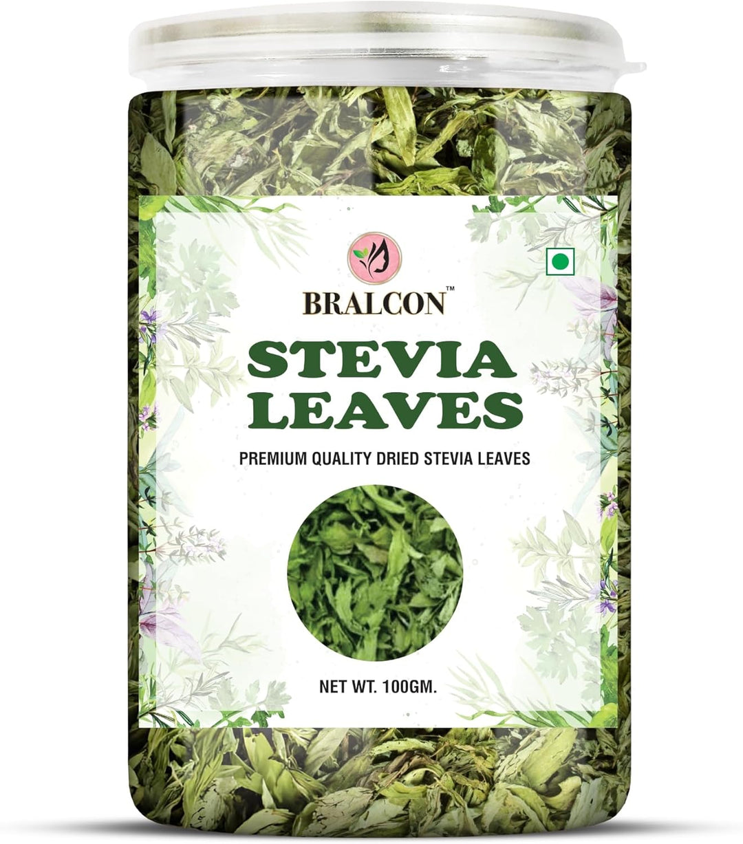 BRALCON stevia leaves dry 100g natural sugarfree sweetener
