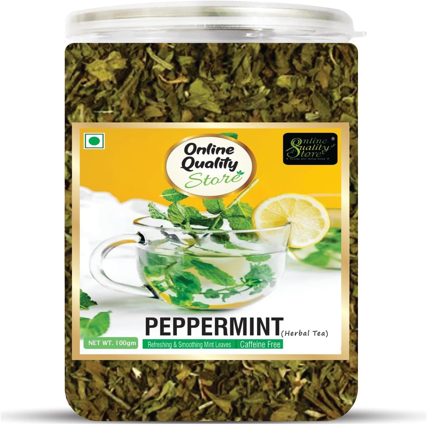 Online Quality Store peppermint leaves herbal tea 100g natural dried peppermint
