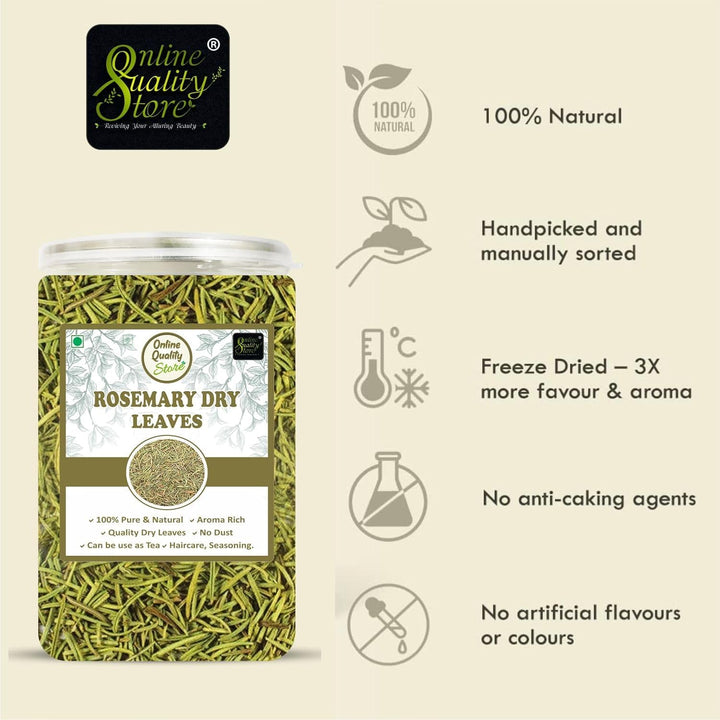 Online Quality Store rosemary leaves herbal tea 100g natural dried rosemary