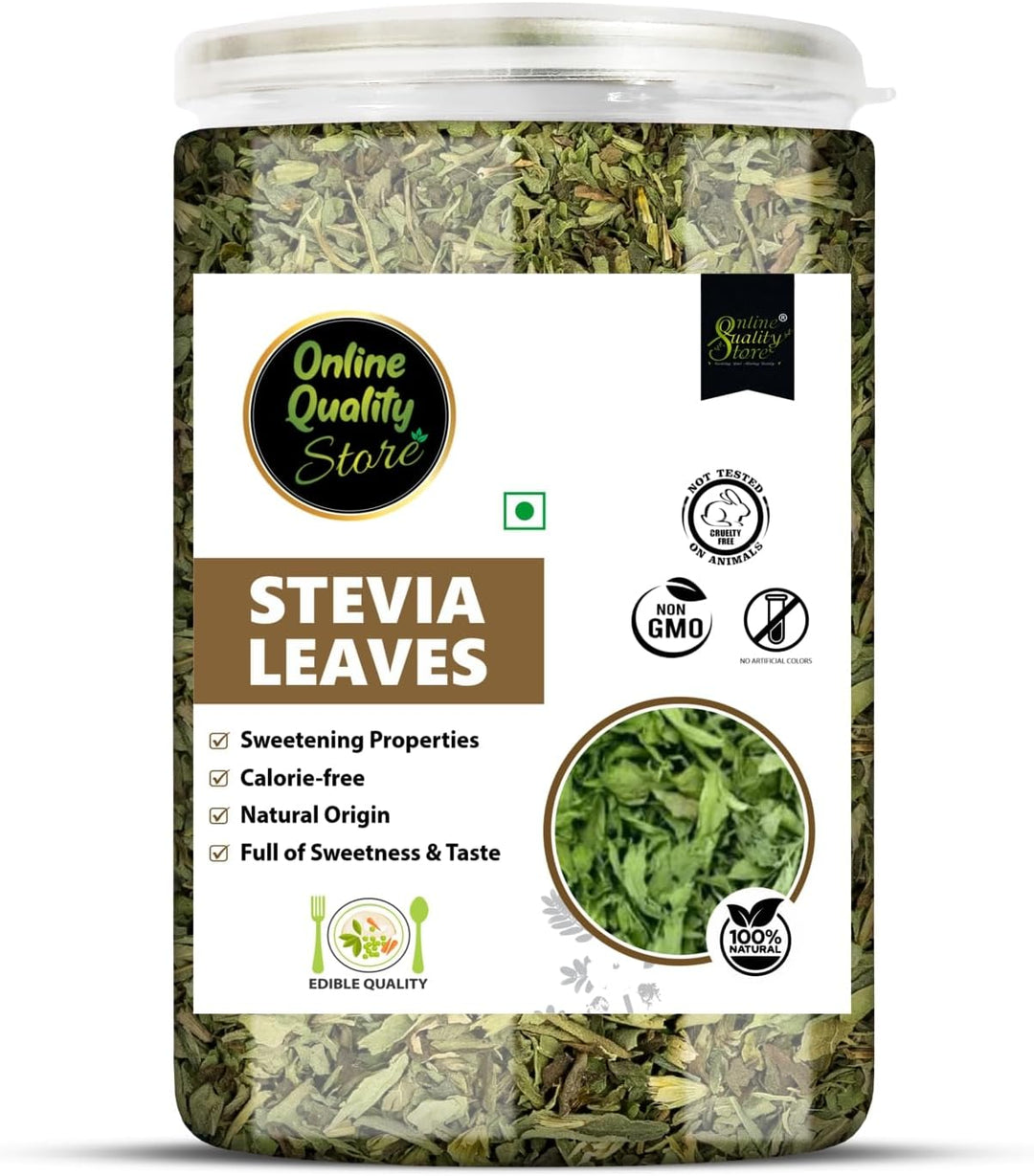 Online Quality Store stevia leaves 100g natural zero calorie sweetener