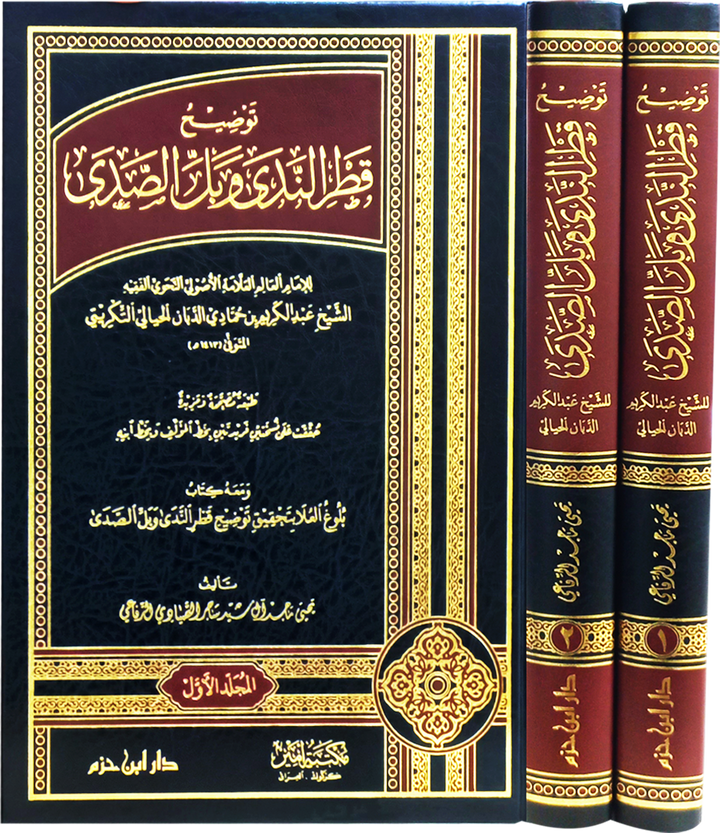 توضيح قطر الندى وبل الصدى 1 / 2 | عبد الكريم التكريتي
 | ط. دار ابن حزم