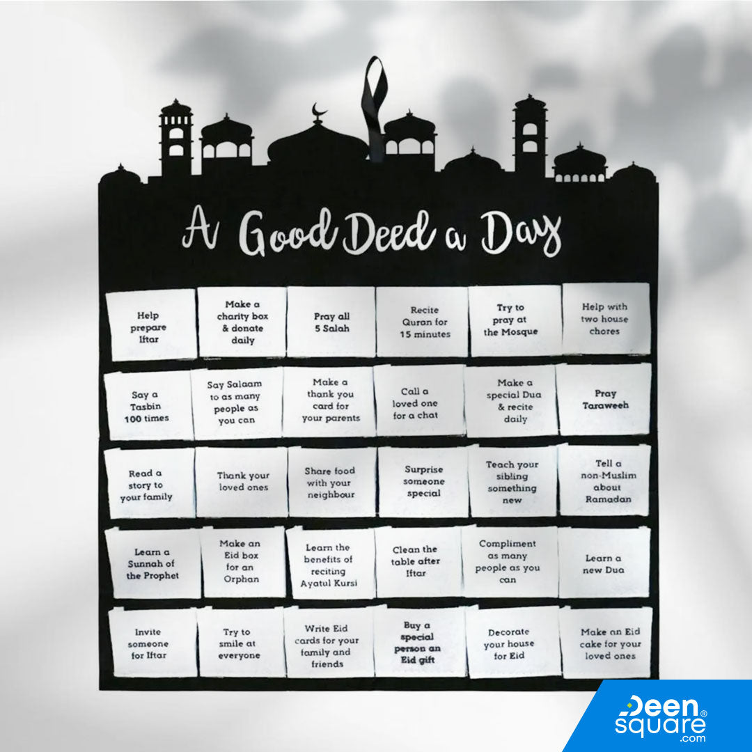 A Good Deed A Day - Felt Ramadan Calendar for Kids