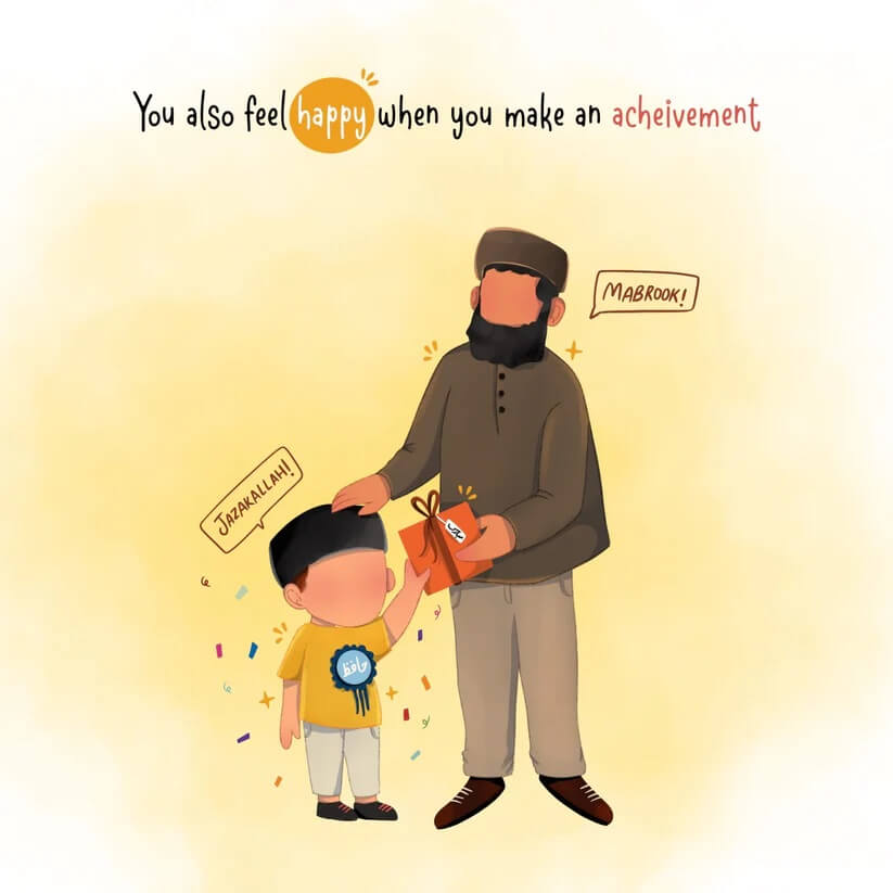 Happiness - A Little Muslim's First Guide to Emotions