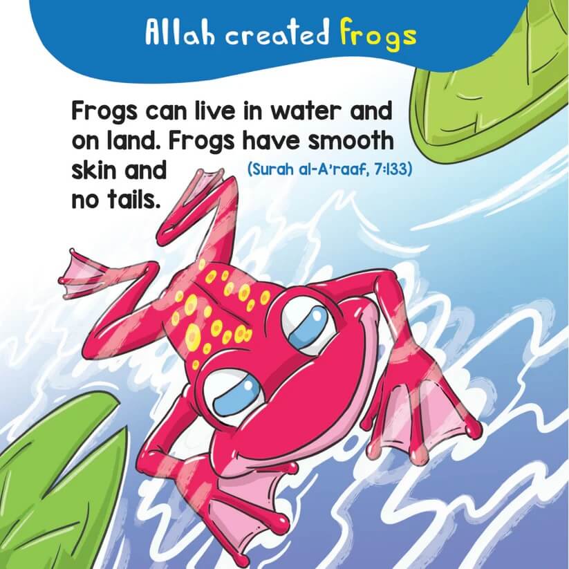 Animals From The Quran Board Book - Quran Stories For Kids