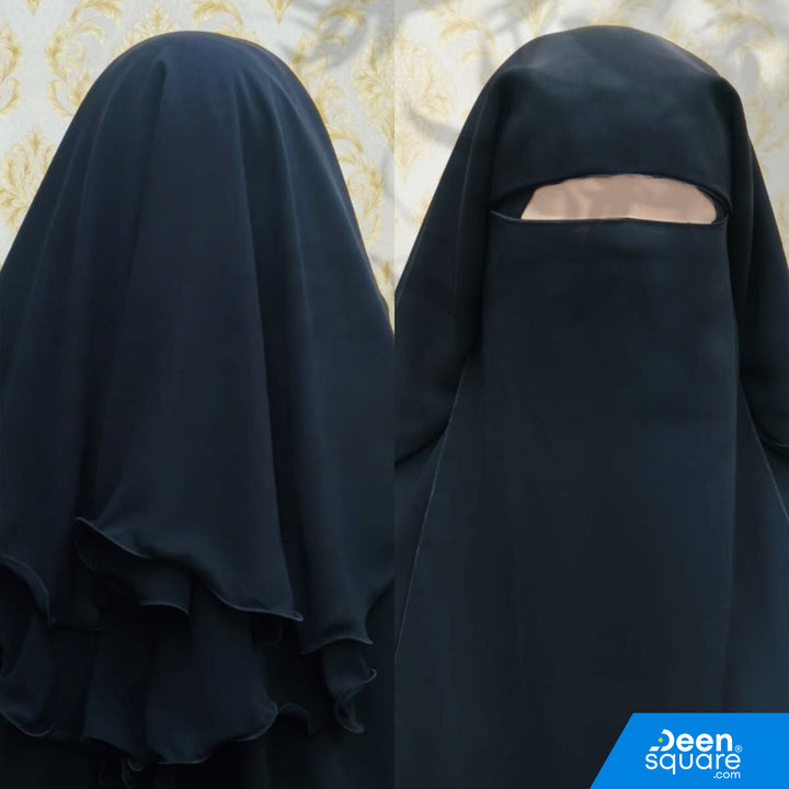 Niqab Khadijah (Premium 3 Layer Niqab)