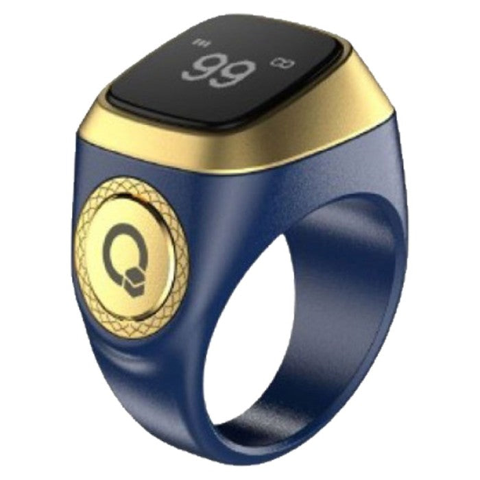 Zikr Ring World's First Smart Tasbih Ring from Iqibla - Nova Blue