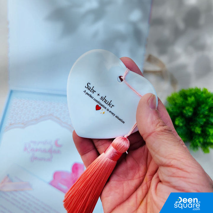 My Perfect Ramadan Journal Gift Pack – Luxury Gold-Foiled Journal with Sabr & Shukr Keepsake