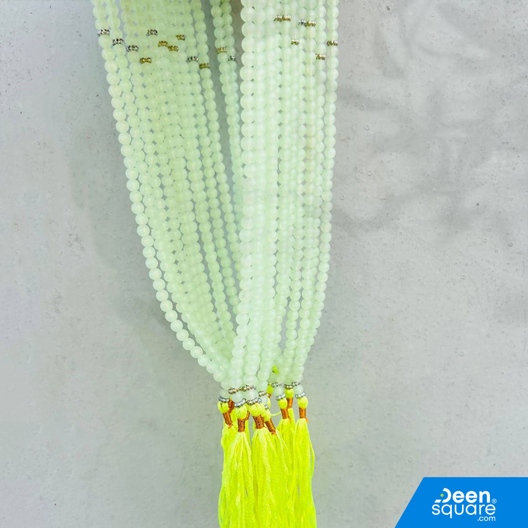 Radium Green Tasbeeh – 100 Beads