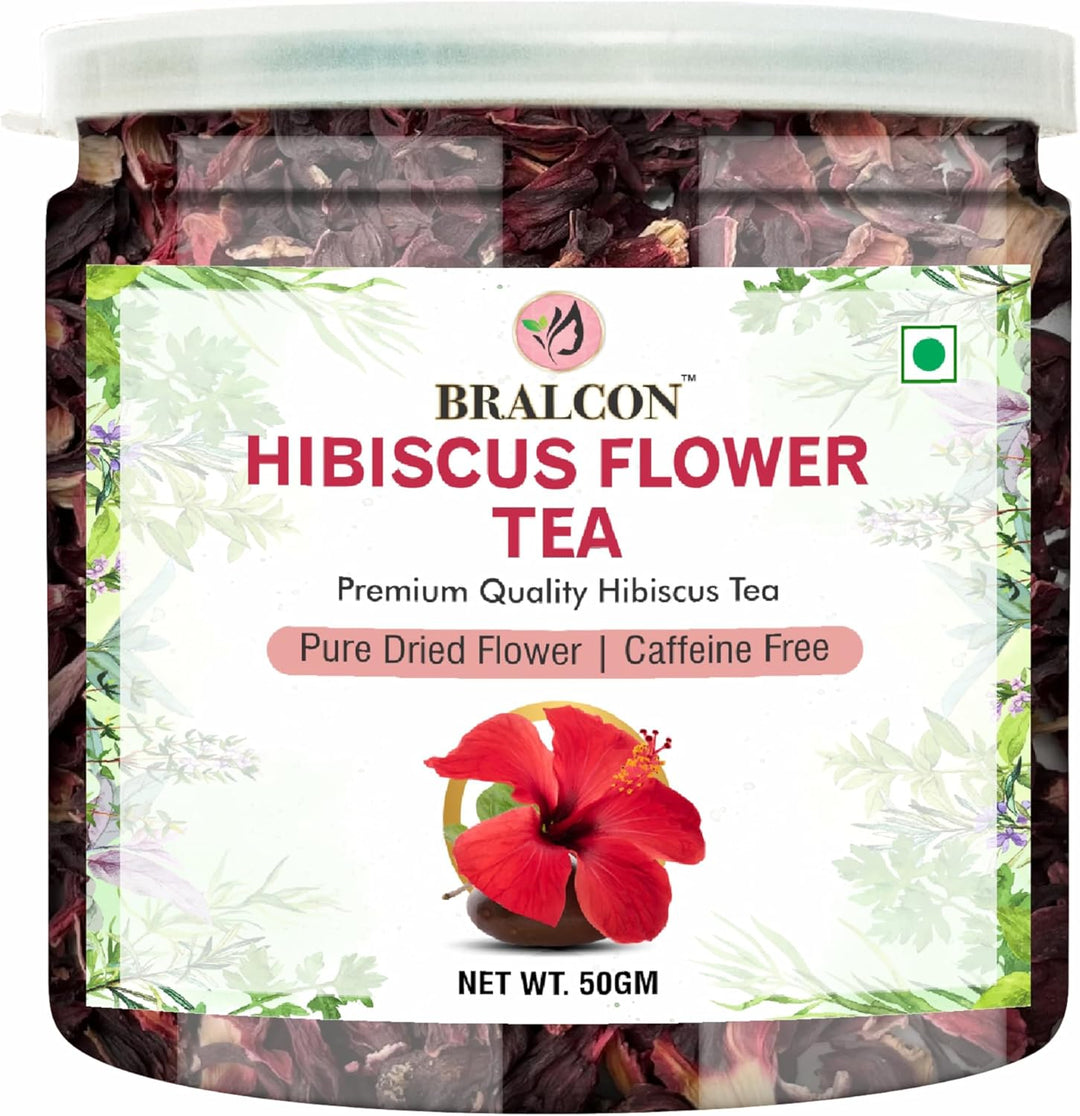 BRALCON organic hibiscus flower tea 50g natural dried hibiscus