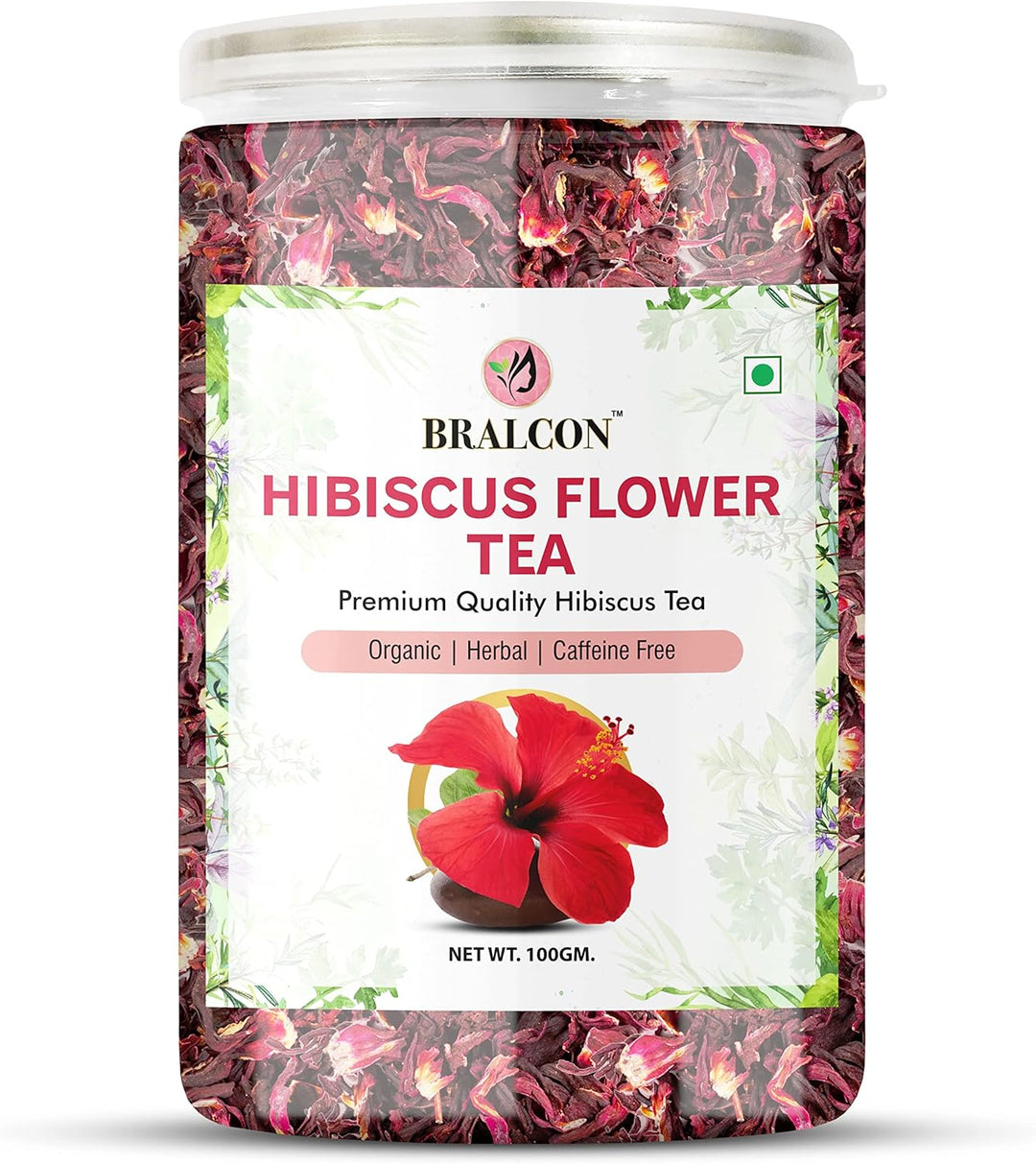 BRALCON organic hibiscus flower tea 100g natural dried hibiscus