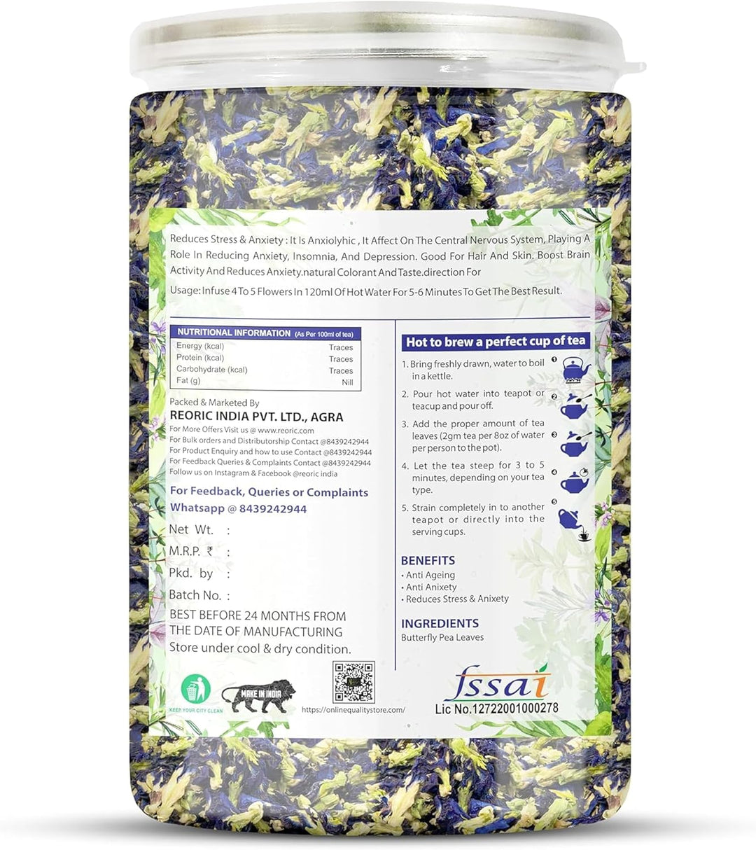 BRALCON hibiscus flower tea butterfly pea flower tea 100g combo