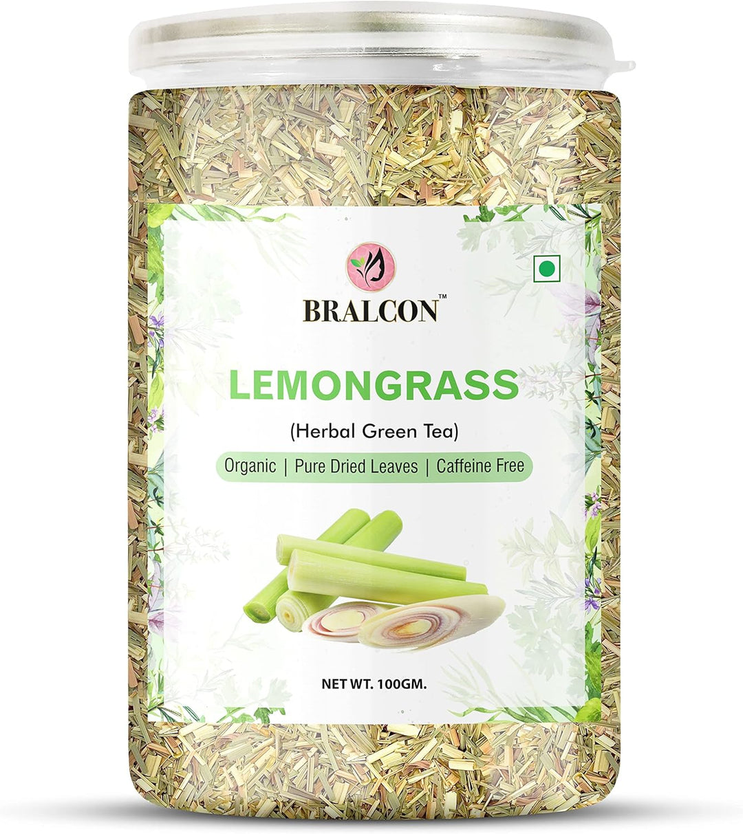 BRALCON organic lemongrass herbal tea 100g natural leaves