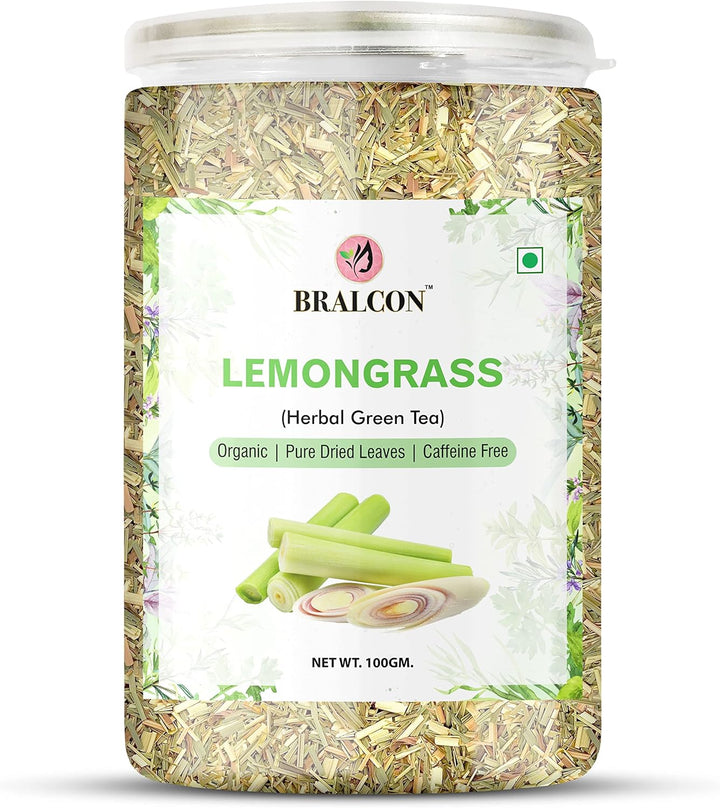 BRALCON organic lemongrass herbal tea 100g natural leaves