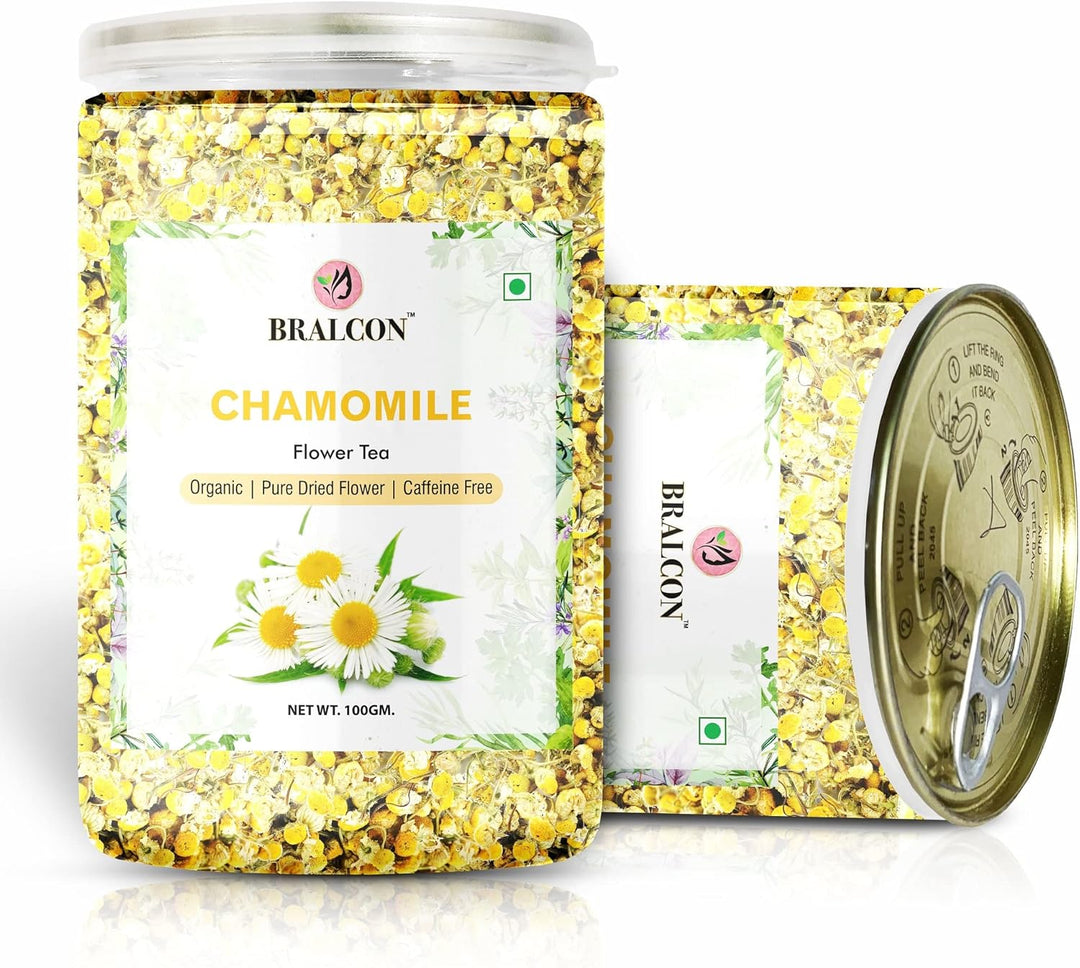 BRALCON organic herbal tea combo butterfly pea hibiscus chamomile 300g