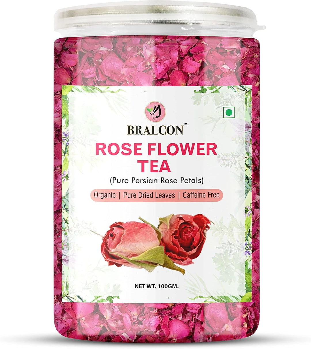 bralcon-organic-rose-flower-tea-100g