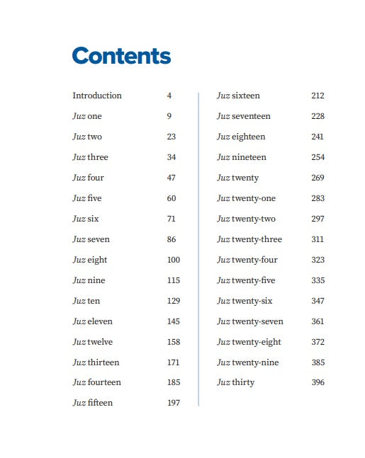 Quran 30 for 30 - A Thematic Tafsir
