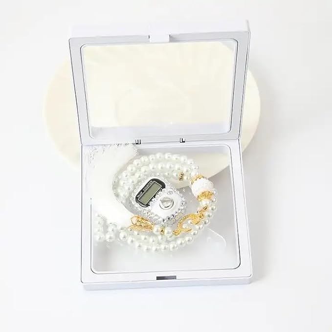 Tasbeeh Counter for Gift (99 Beads Tasbih with Finger Counter)