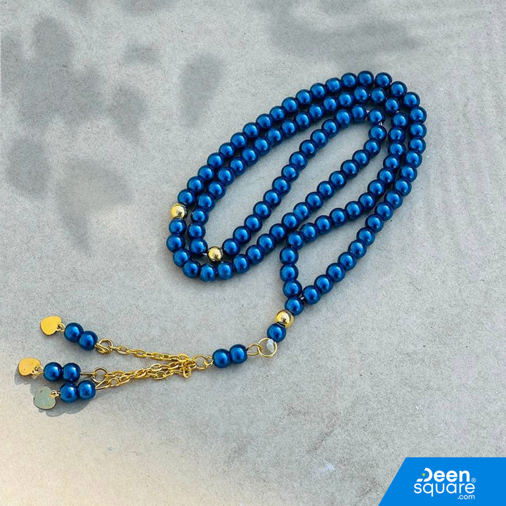 99 Beads Pearl Glass Prayer Beads - Tasbeeh (تسبيح)
