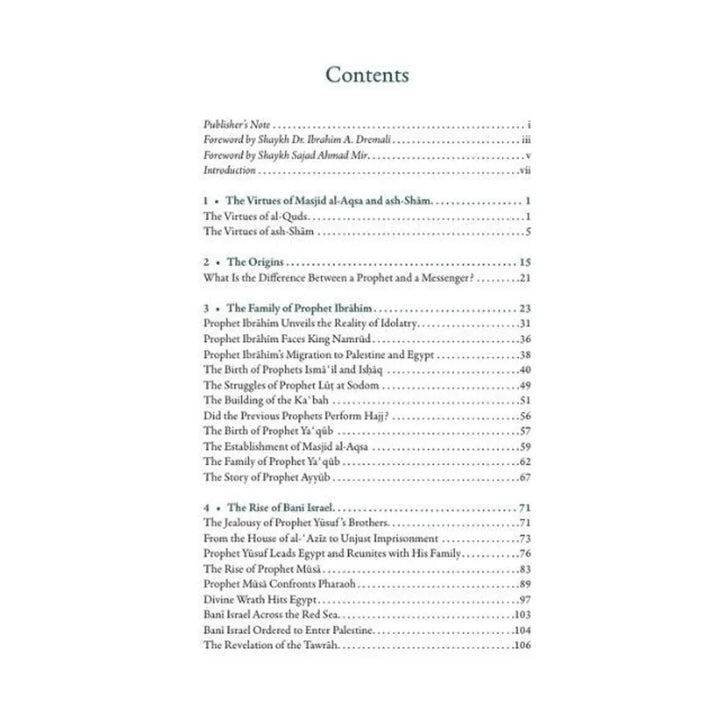 Al-Quds The City of Jerusalem: The Chronicles of Bani Israel