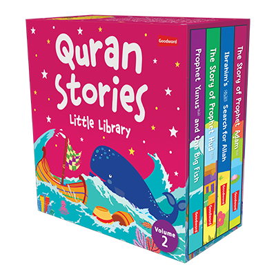 Quran Stories Little Library Volume 2 (Set of 4 board books)