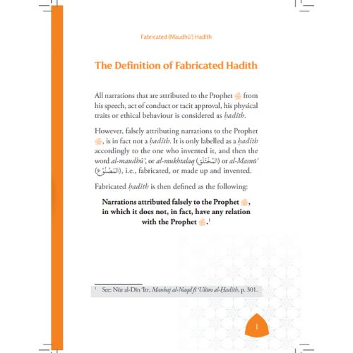 Negative Impact Of Fabricated Hadith