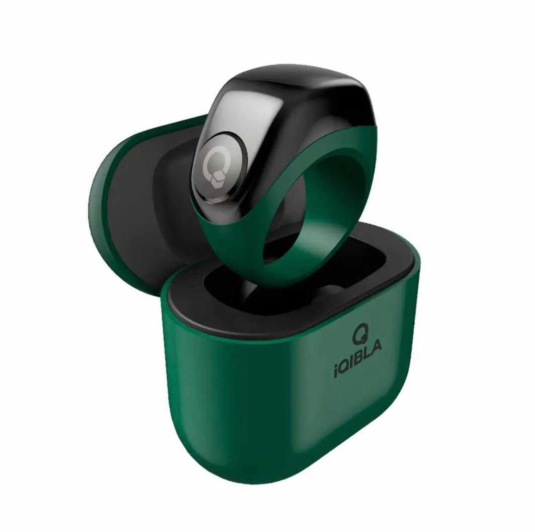 Jood J01 Smart Zikr Ring Tasbih Counter, Smart Rings Tasbeeh For Prayer Reminder OLED Display, IP67 Waterproof, 3 Sizes (18/20/22mm) + Charging Case